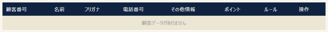 セット顧客タブの一覧(ルール列あり)(PC表示)